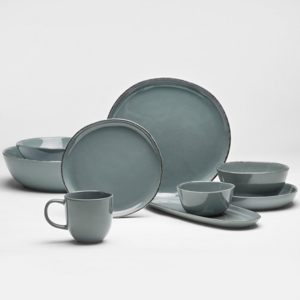 van Well Dessertteller Urban, Teller 20 cm, 6 Stück, (6 St), spülmaschinen- und mikrowellengeeignet