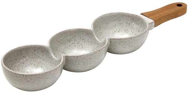 Ladelle Servierschale ARTISAN Servier-Stick 3tlg, Porzellan, (Servierbestecke), Artisan 3 Part Serve Stick 38.2x9x4.8cm