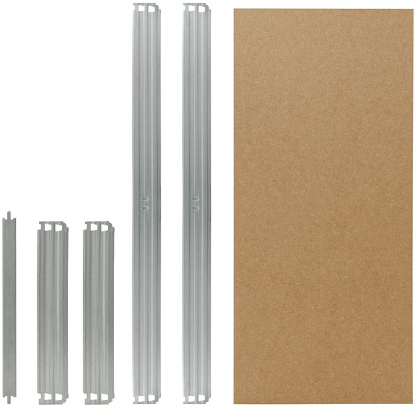 shelfplaza PRO 90x30 cm Fachboden-Set in grau-verzinkt für PRO Schwerlastregale mit 200 kg Traglast pro Boden