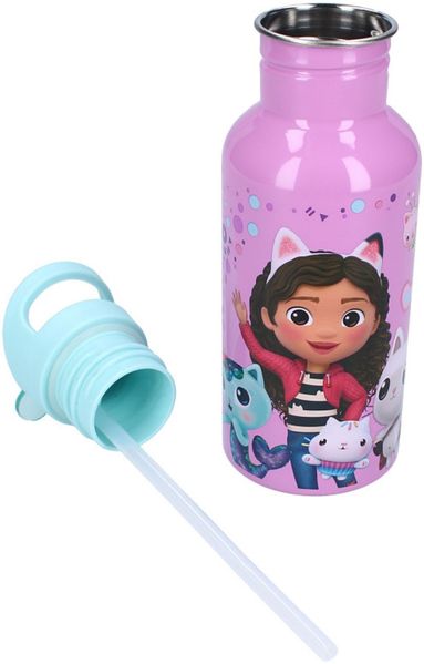 Gabby's Dollhouse Trinkflasche 500ml für Kinder ideal für Schule und Freizeit Bild 2
