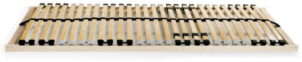 vidaXL Lattenroste 2 Stk. mit 28 Latten 7 Zonen 90x200 cm [3051431] Bild 2