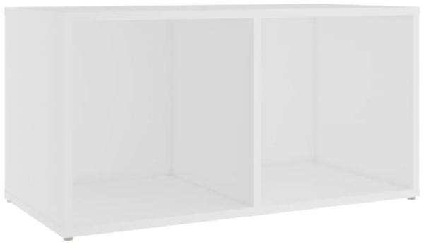 vidaXL TV-Schrank Weiß 72x35x36,5 cm Holzwerkstoff 805525