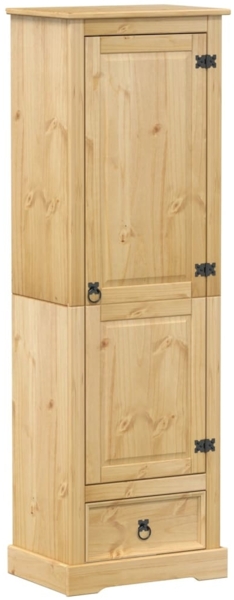 vidaXL Kleiderschrank Corona 55x38x170 cm Massivholz Kiefer 4002767