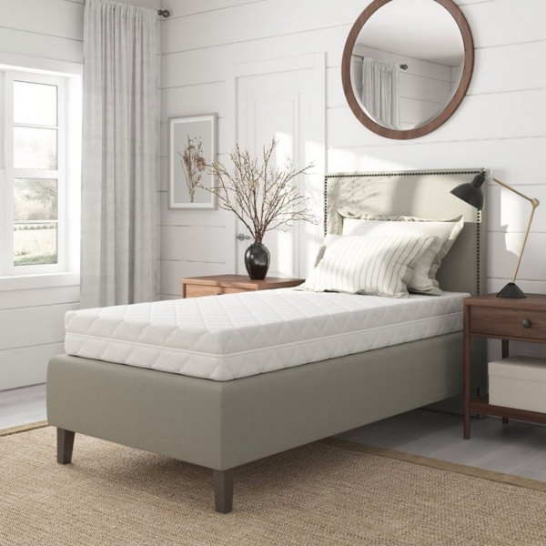 Matratzenersatzbezug MSS e.K. Matratzenbezug Classic MSS e.K, Karo-Steppmuster, waschmaschinenfest bei 60°C Bild 2