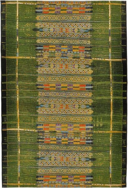Gino Falcone Teppich Outdoor-Africa 38, rechteckig, Höhe: 5 mm, Flachgewebe, Ethno Style, In- und Outdoor geeignet