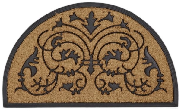 Fußmatte Kokos halbrund 60x100 cm 10016711