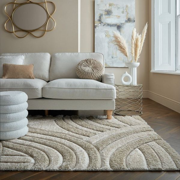 FLAIR RUGS Hochflor-Teppich Velvet Shaggy, rechteckig, Höhe: 25 mm, Shaggy Teppich