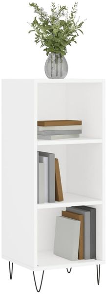 vidaXL Sideboard Weiß 34,5x32,5x90 cm Holzwerkstoff 828724 Bild 3