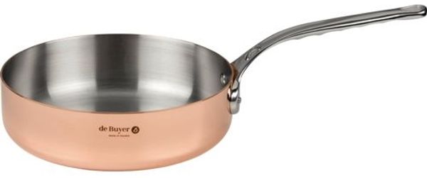De Buyer Prima Matera Sauteuse Kupfer/Edels. 24cm gerade ind.