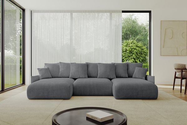 ALTDECOR Wohnlandschaft ONESK-U-v1, Couch mit Schlaffunktion, Wohnzimmer - Ecksofa, Corner Sofa Bett Eckcouch Couch U-Form Schlafcouch Ausziehbar