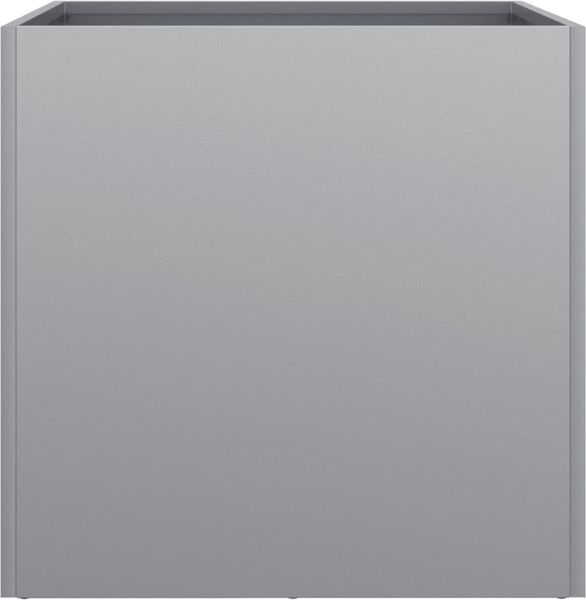 vidaXL Pflanzkübel Silbern 49x47x46 cm Verzinkter Stahl 841569 Bild 6