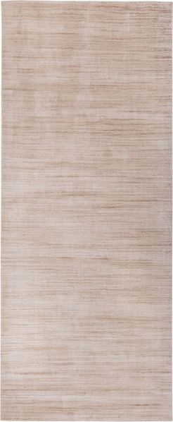 Gabbeh Teppich - Loribaft Softy - NaturEleganz 200 x 80 cm - beige - läufer