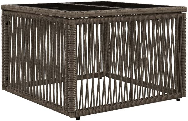 vidaXL Gartensofa-set 12 pcs Grau und Dunkelgrau Poly-Rattan 3435560 Bild 5