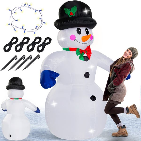 Monzana Schneemann aufblasbar XXL
