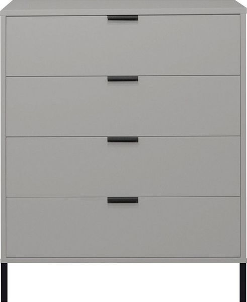Maeusbacher Bonnie Kommoden Quadrat kreidegrau matt lack BxHxT: 81 x 100 x 45 cm Bild 5