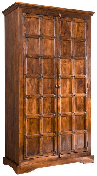 Wohnschrank Akazie 115x60x212 honig lackiert OXFORD #0422