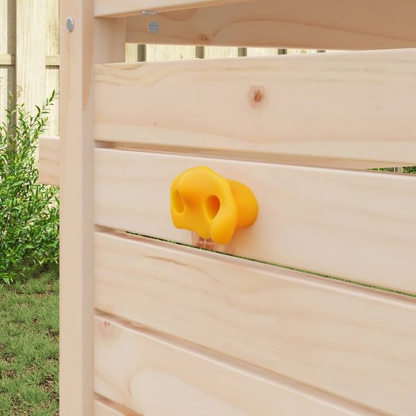 vidaXL Klettergriff 2 pcs Gelb 100 x 67 x 43 mm PP 865007