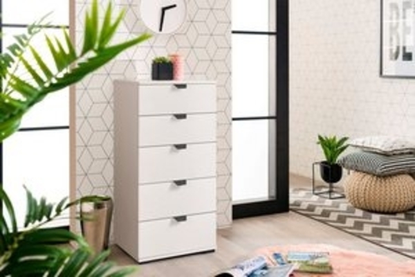 INOSIGN Hochkommode Duero, mit 5 Schubkästen, Breite ca. 45 cm Bild 6