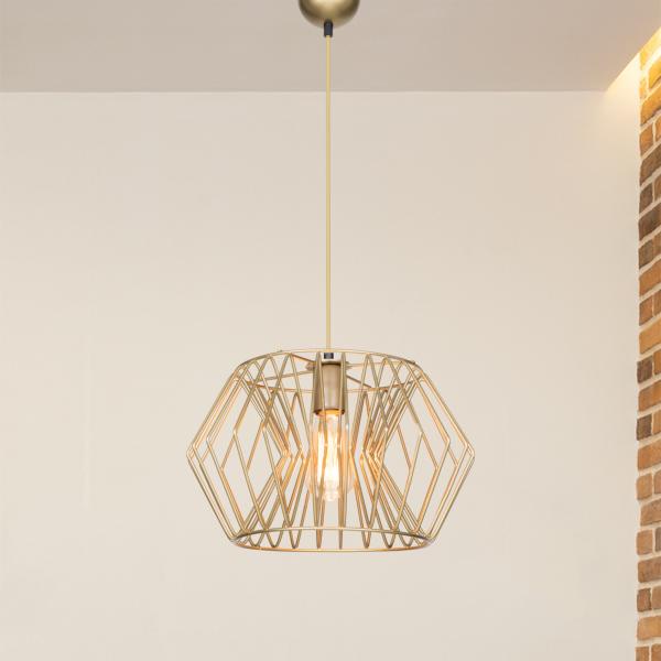 Hängeleuchte Bournemouth E27 Metall Bronze Antik [lux. pro] Bild 1