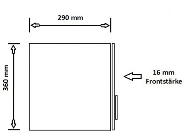Küche SIENA BASIC LOFT 280 cm Küchenzeile Küchenblock Einbauküche Schwarz matt Bild 10