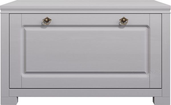 Home affaire Sitzbank Gotland inkl. Schuhtrommel für ca. 6-9 Paar Schuhe, aus massiver Kiefer, FSC®-zertifiziert, Breite 85 cm