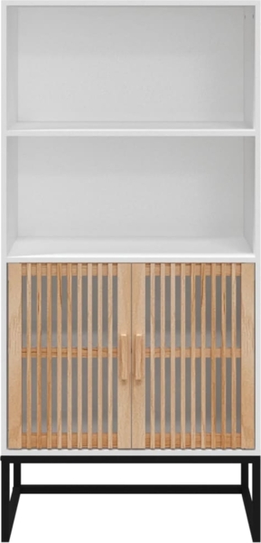 vidaXL Highboard Weiß 60x35x125 cm Holzwerkstoff 352133 Bild 4