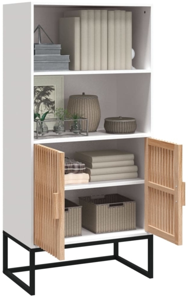 vidaXL Highboard Weiß 60x35x125 cm Holzwerkstoff 352133 Bild 2