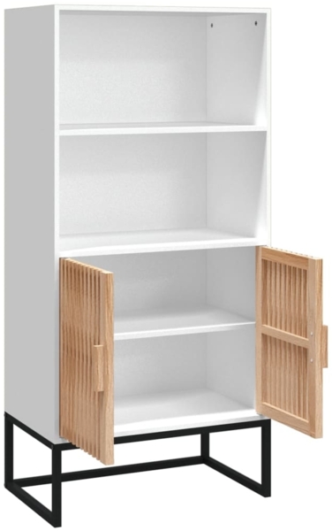 vidaXL Highboard Weiß 60x35x125 cm Holzwerkstoff 352133 Bild 3