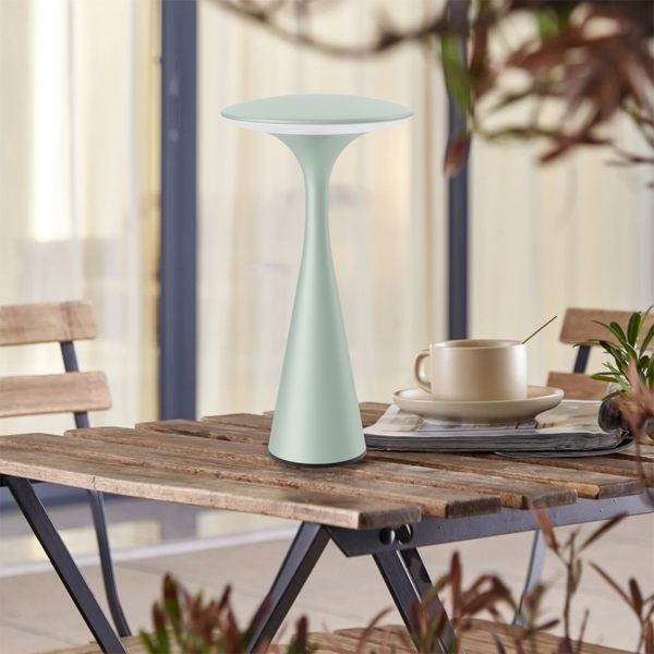 LED Tischlampe Touch Dimmbar mit Akku Tischleuchte Innen/Aussen Farbwahl CCT USB Weiß Bild 2