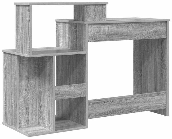 vidaXL Schreibtisch Graues Sonoma 120,5 x 44 x 88,5 cm Holzwerkstoff 869479 Bild 8
