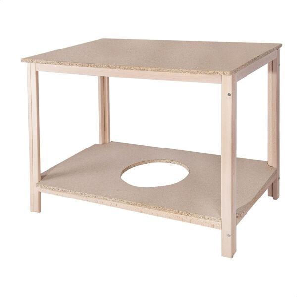 WELL HOME MOBILIARIO & DECORACIÓN Rechteckiger Tisch Couchtisch 120 x 65 x 65, Holzwerkstoff, 102 x 65 x 65 cm