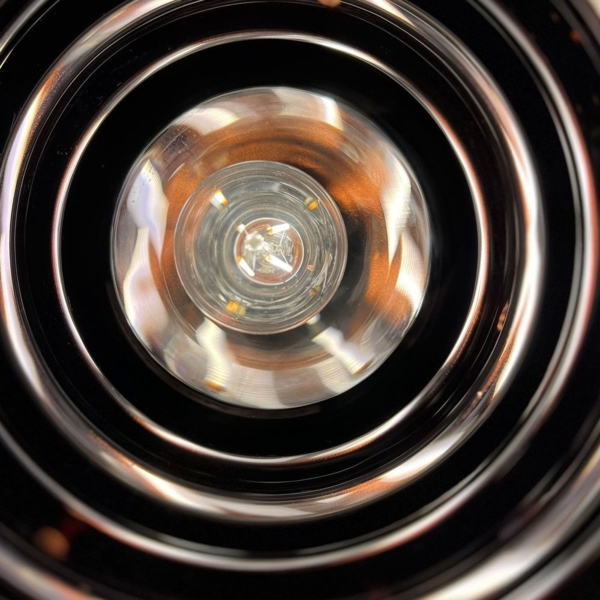 s.luce Echos Esszimmer-Hängeleuchte 3-flammig 120cm Ø 25cm Klar, Schwarz Bild 10