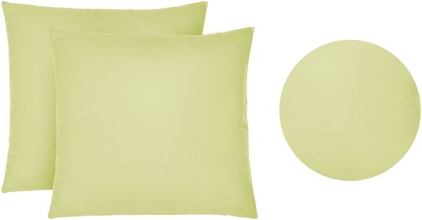 biberna Feinjersey-Spannbetttuch 0077144, pistaziengrün, 2x 80x80cm Bild 5