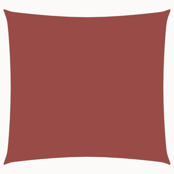 vidaXL Sonnensegel Oxford-Gewebe Quadratisch 4,5x4,5 m Terracotta 135360