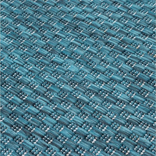 Sanat Teppich Melissa 8000, rund, Höhe: 10 mm, Kurzflor, In -und Outdoor geeignet, Wohnzimmer