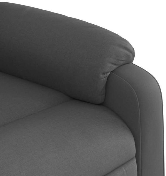 vidaXL Relaxsessel mit Aufstehhilfe Elektrisch Dunkelgrau Stoff 3205227 Bild 12