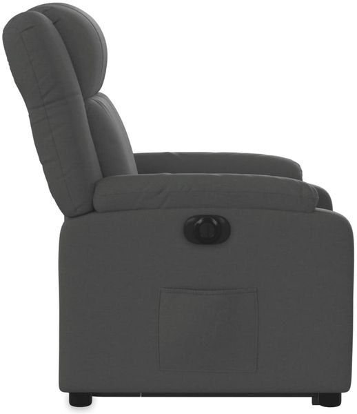 vidaXL Relaxsessel mit Aufstehhilfe Elektrisch Dunkelgrau Stoff 3205227 Bild 10