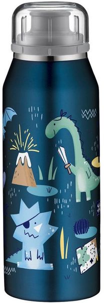 Isolierflasche "ISOBottle" 0,35 l dino pirates Edelstahl lackiert