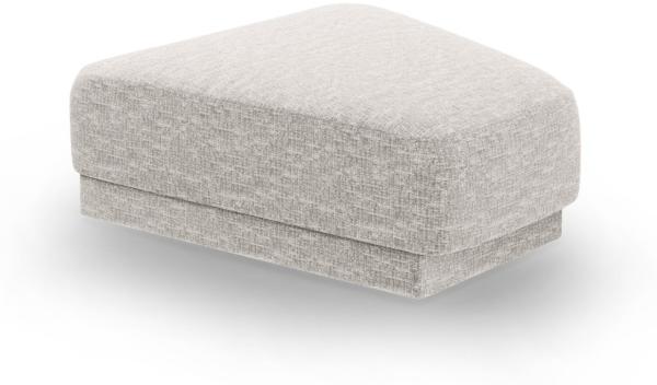 Micadoni Hocker Miley Chenille Haga Hellgrau