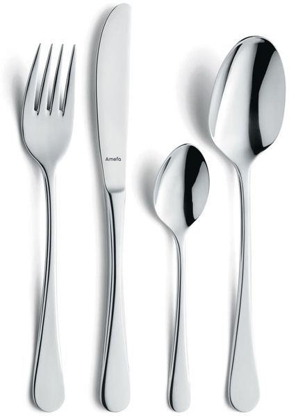 Amefa 24-tlg. Besteck-Set Rebecca Hochglanz-Silber