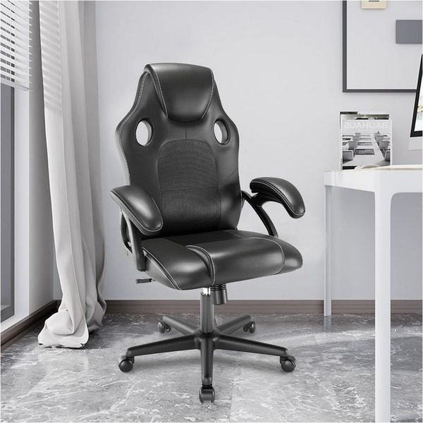 HTI-Living Drehstuhl Bürostuhl Eco Daytona Schwarz (Stück, 1 St), Gaming Stuhl Drehstuhl Schreibtischstuhl
