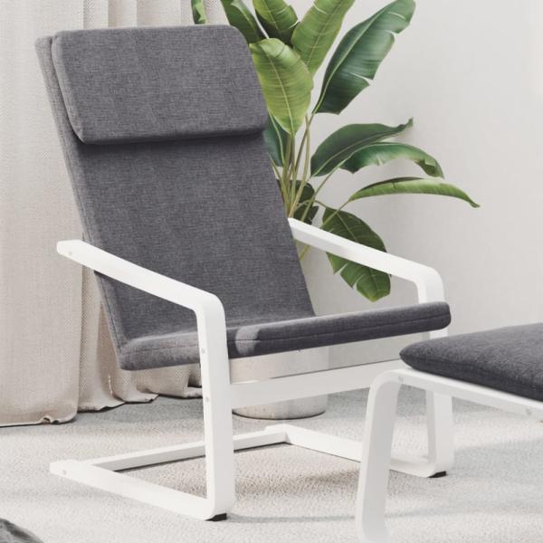 vidaXL Relaxsessel Dunkelgrau Stoff 351053