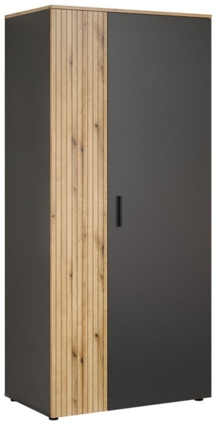 trendteam Kleiderschrank (Kleiderschrank) Hochschrank Schrank 90 x 195 x 55 cm