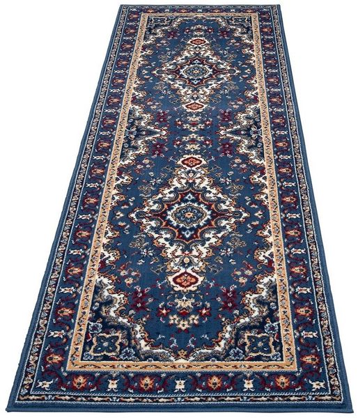 OTTO home Läufer Oriental, Made in Belgium, rechteckig, Höhe: 7 mm, Läufer, Brücke, Kurzflor, Orient-Optik, mit Bordüre, gewebt