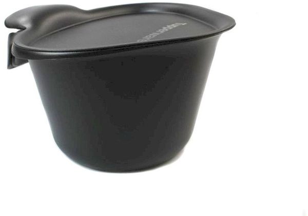 TUPPERWARE Biomülleimer Adretto Tischmüll 2,5 L schwarz Bio