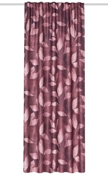 Clever-Kauf-24 Verdunkelungsvorhang Verdunkelungsschal Ateka mit Kombiband bordeaux BXH 135x245cm, Multifunktionsband, verdunkelnd