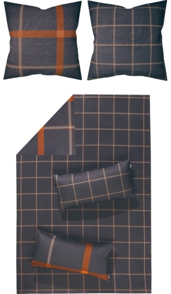 LOOKS by Wolfgang Joop Bettwäsche Wendebettwäsche, Biber, Karo