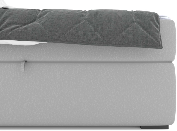 99rooms Bonvito Boxspringbett Beton Kunstleder MADRYT Taschen-Federung 160x200 cm Bild 4
