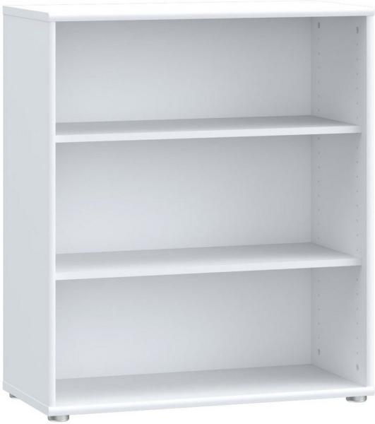 FORTE Tempra2 Regal, Holzwerkstoff, Weiß, 73,7 x 85,5 x 34,8 cm
