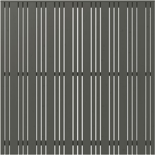 Plus Zaun Tangent 180 x 180 cm umbragrau fungizidbehandelt